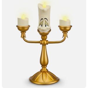 Disney Parks Exclusive Beauty & the Beast Lumiere Light Up Figurine